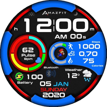 AS004 ( Mairo Run ) 47mm , 42mm