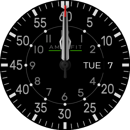 Military Analog Day Date