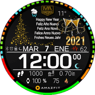 FELIZ AÑO NUEVO ESPAÑOL E INGLES