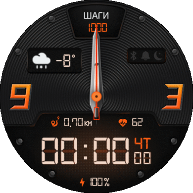 Pulsating Black Orange MOD (GTR 42, RU)