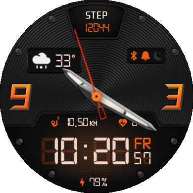 Pulsating Black Orange MOD (GTR 42, EN)