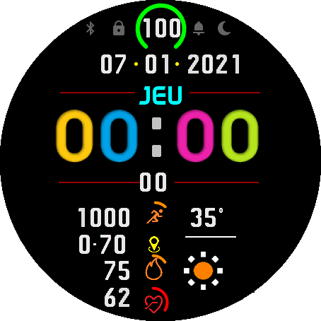 salva simple 5 with circle