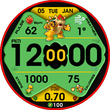 AS009 ( Koopa ) 47mm , 42mm