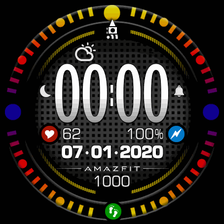 Circles Color Fade - Yellow