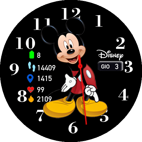 mickey mouse black ita