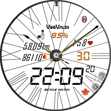 VeeValdi BICYCLE WATCH