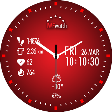 IWF 42 Watch V 1.1 RED