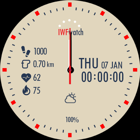 IWF 47 Watch V 1.1 BEIGE