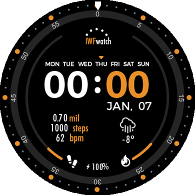 IWF Watch V 4.1 BLACK