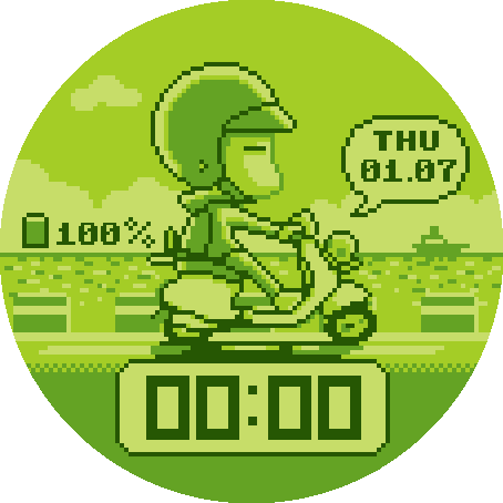 Vespa_Run _Gameboy palette (color fix ver)
