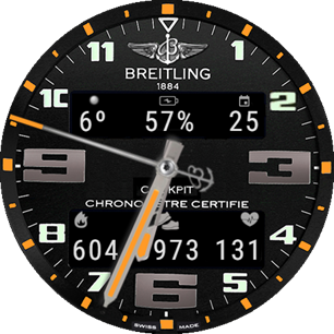 Breitling Cok Orange
