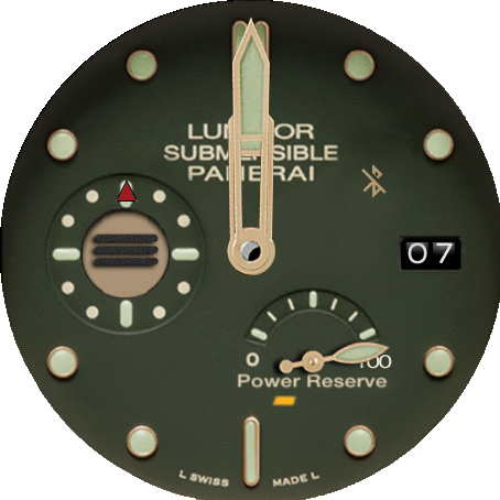 Panerai submersible meteo heart