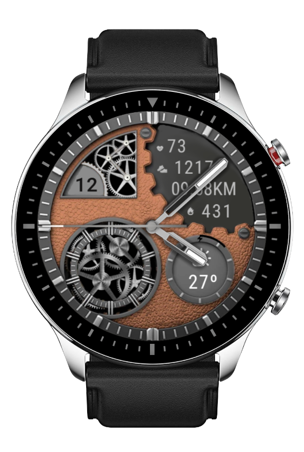 Leder WF mit Uhrwerk version 2