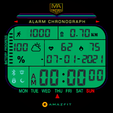 WATCHATI INGLES GTR 42 mm MOD illuminator green