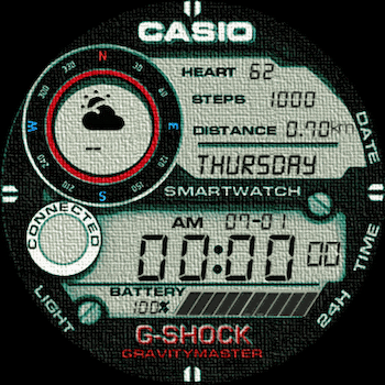 Casio g-shock mod. material strukture GTR47mm