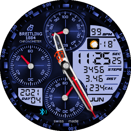 brei blue Amazfit prof   2021 - by EL-PROFESSOR