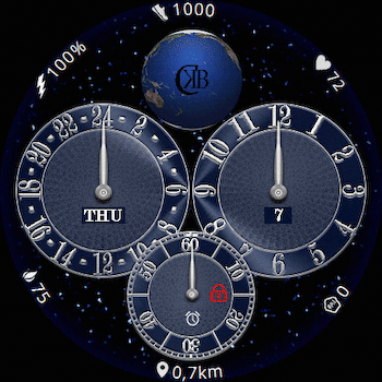 24h sur terre/24h on Earth