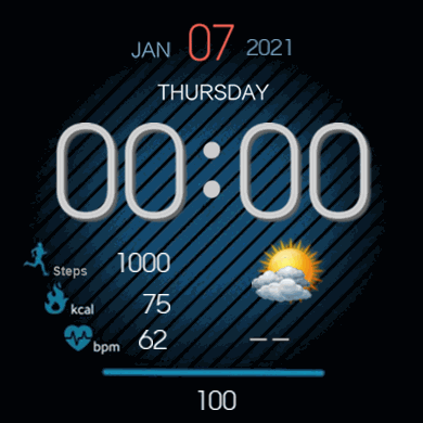Weather watchface 42mm