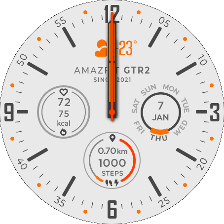 Marine Commander orange + weather white BG