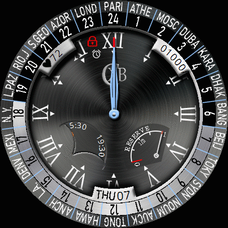 24h Universal Time V2 (choose your time Zone)
