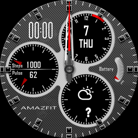 Amazfit Black White Hybrid