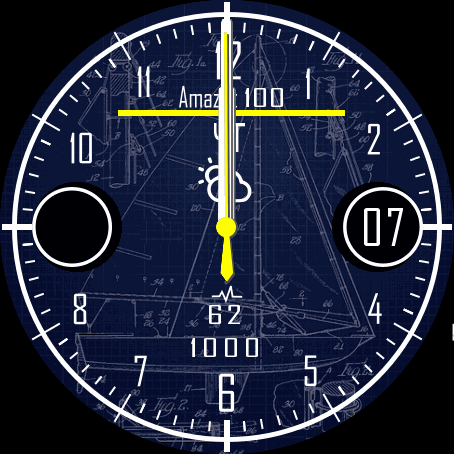 Стрелочный циферблат 7