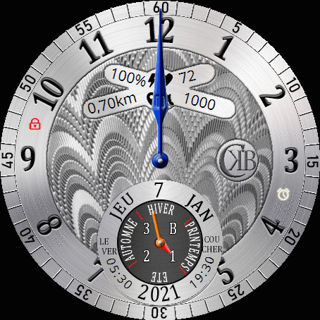 Date complète (années bissextiles, saisons) - Complete date (leap years, seasons)