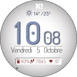 White centerd Kimp Face