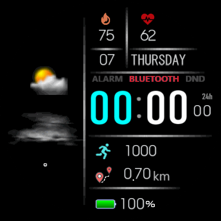 Mod Weather station 4 (cyan)