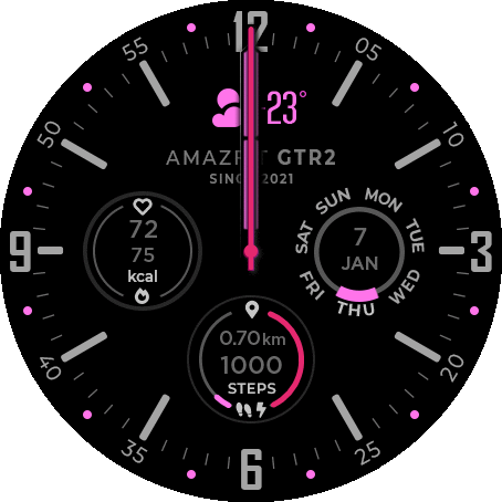 Marine Commander pink + weather