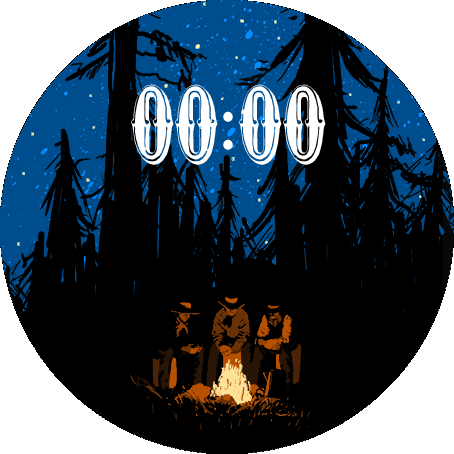 Western Style With Fire Animation