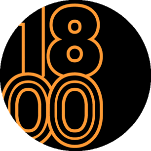 Simple orange outline only