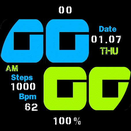 GRS Blue Green & Blue Orange FIxed