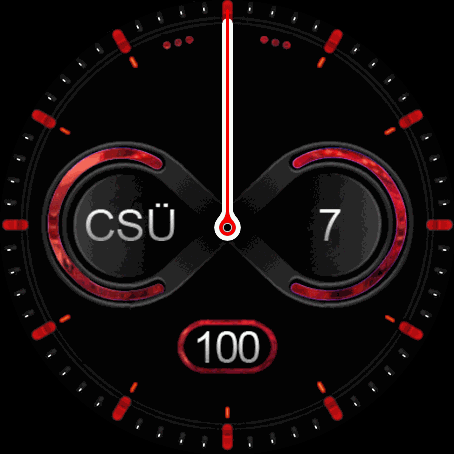 Analog Black Red - hungarian