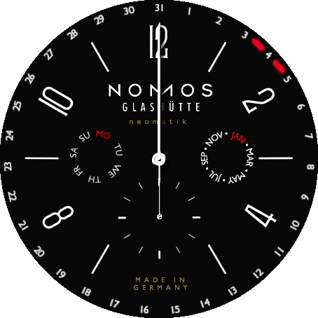 Nomos Glashütte Tangente English