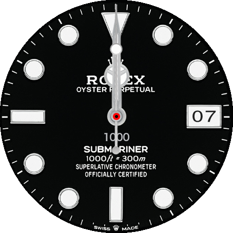 Rolex submariner black