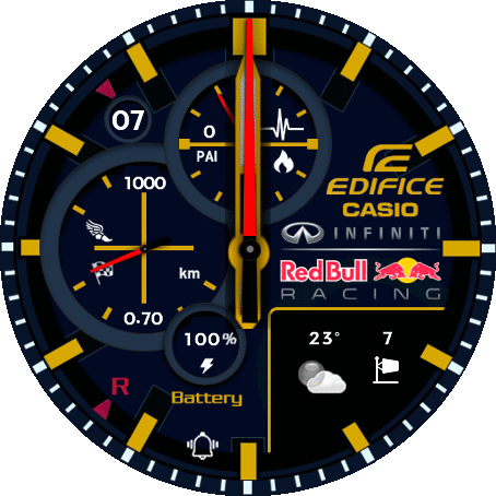 Edifice Red Bull