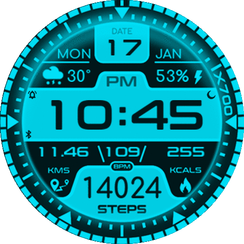 AEON X700 Cyan edition