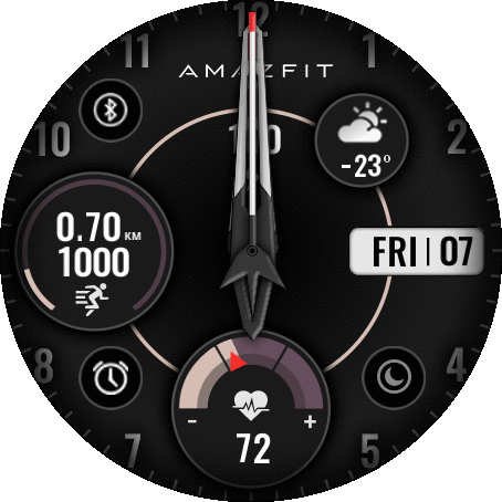 Amazfit hybrid black GTR2