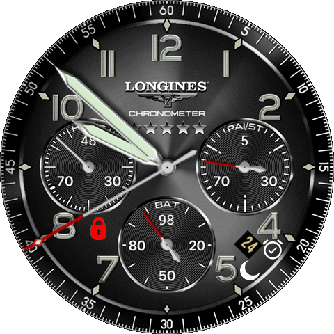 L0NGlNES Spirit Chrono3 (Black)