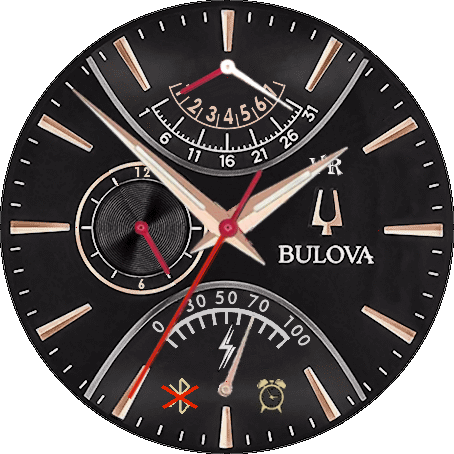 VR Bulova super analog G3