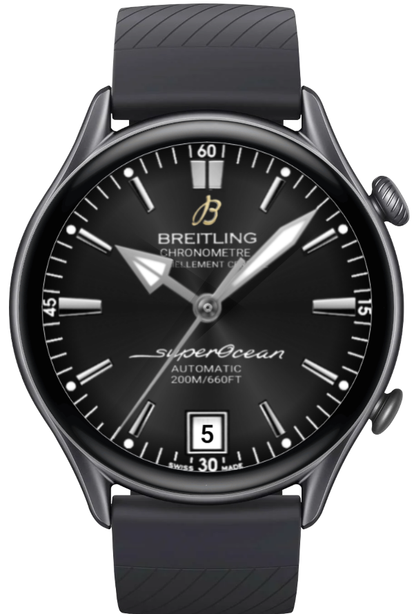 Breitling Heritage Schwarz fix