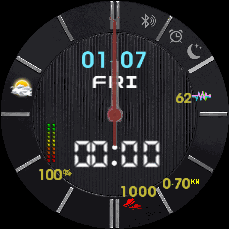 Analog Digital back face