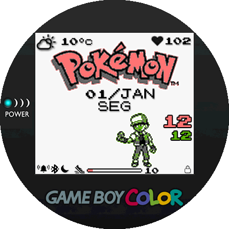 GBC Watchface Red By KR