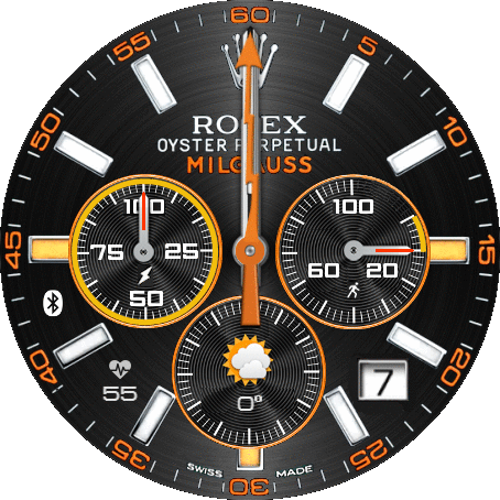 gtr2_rolex_milgauss (black/blue/green)