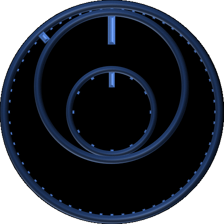 Non-concentric rings