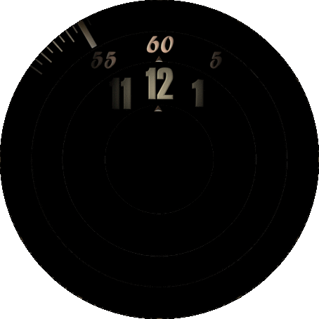 Rotating number visibility