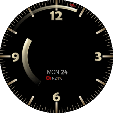 Rotate progress plus