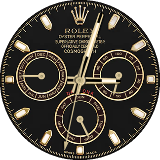 Rolex Dayotna Black Gold