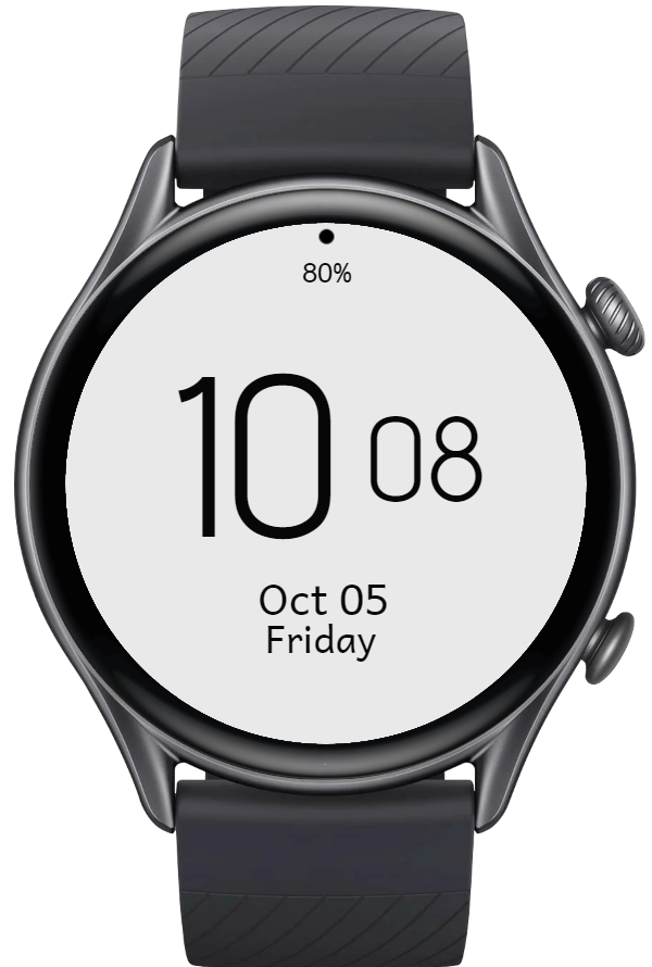 Minimal black or White